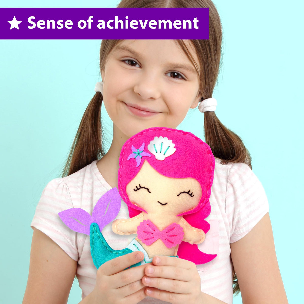 KRAFUN Octopus sewing doll: engaging project for 7+ years.