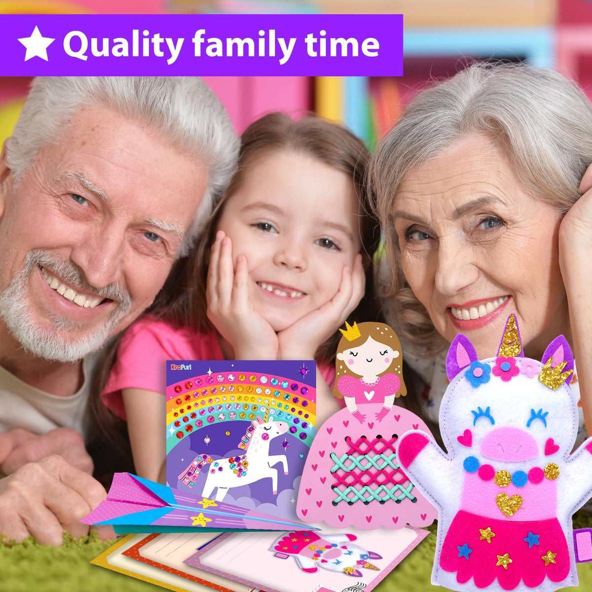 KRAFUN Pop-up greeting card creates surprise moments and storytelling opportunities.