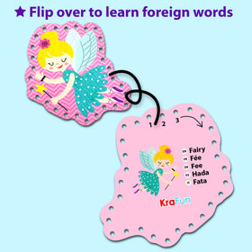 KRAFUN Sea Animals Lacing Cards enhance sequencing and focus.