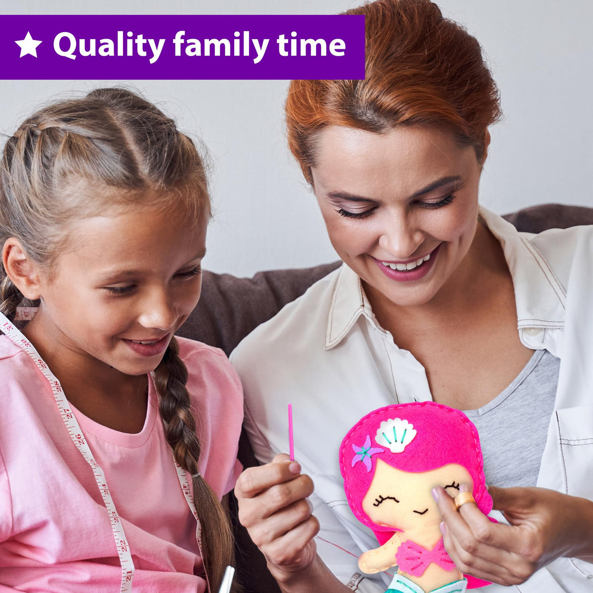 KRAFUN Felt materials and instructions: clear guidance for beginners.