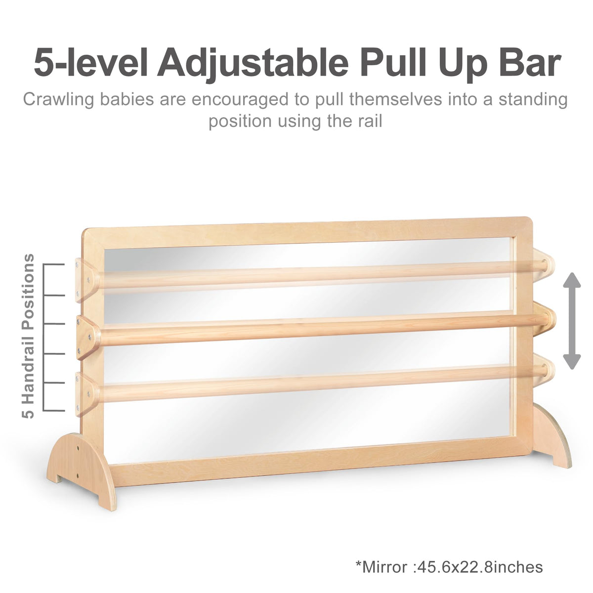KRAND horizontal floor layout supports tummy time and self-discovery play