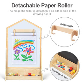 KRAND refillable paper roll supports ongoing art and storytelling drawings