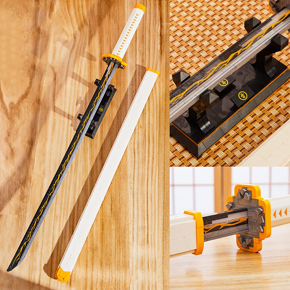 Kravkind display stand complements the sword model for polished shelf presentation.
