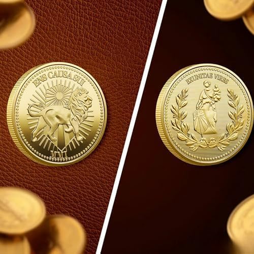 KRCLYIR heavyweight coin provides solid heft for realistic props.