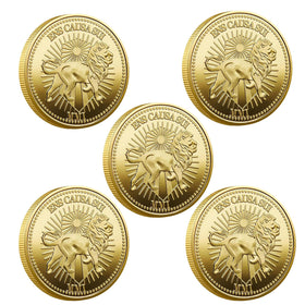 KRCLYIR John Wick Continental Coin replica—authentic display and cosplay ready.