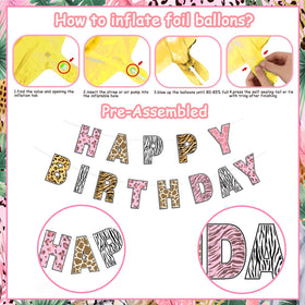 kreat4joy cheetah number 3 cupcake toppers – double-sided, sturdy party accents