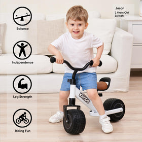 KRIDDO mini cruiser push bike for first birthday promotes imaginative play