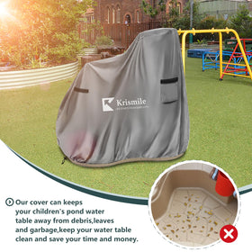 Krismile drawstring closure ensures snug fit.