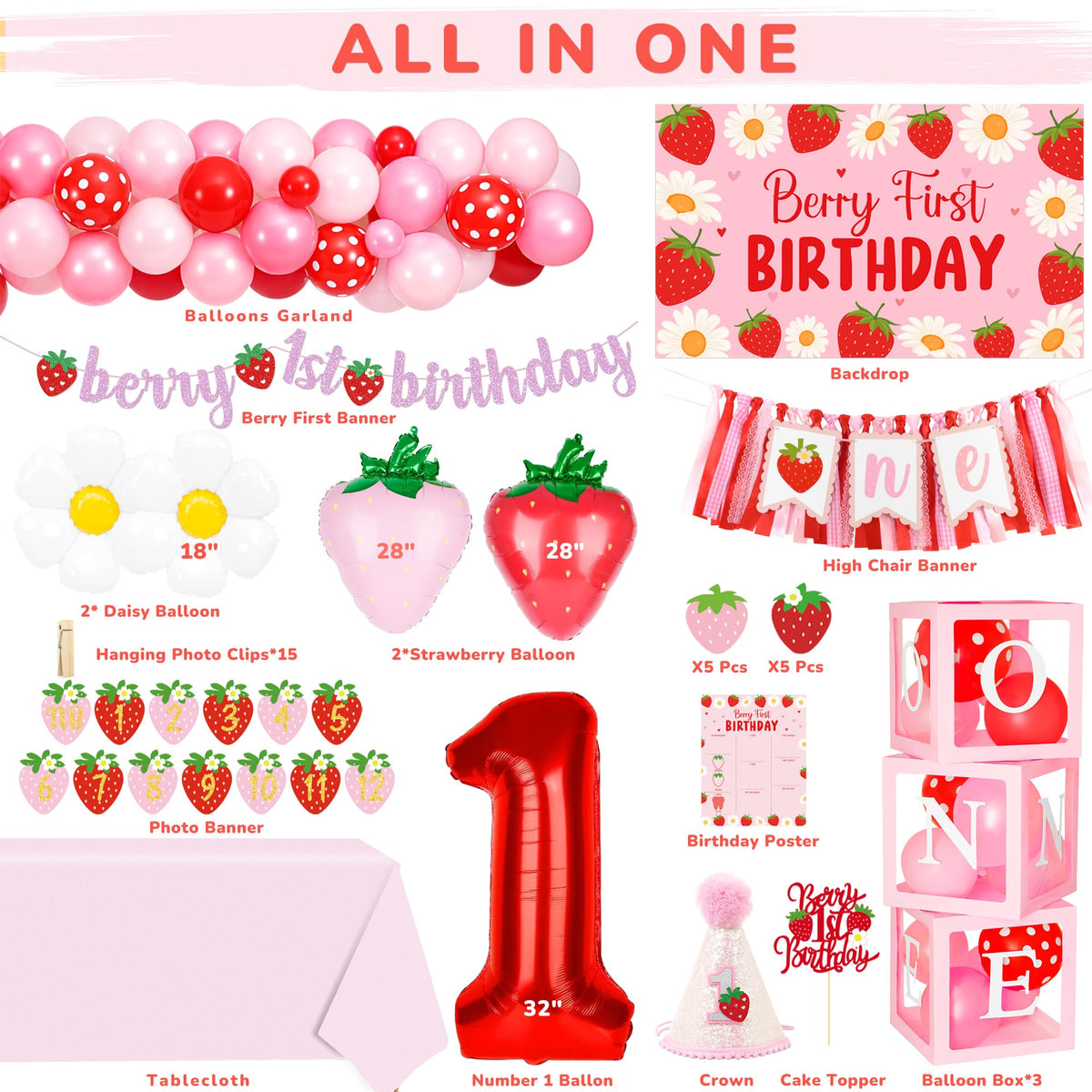 Kriyokiaa berry balloon arch creates a vibrant focal point for the celebration.