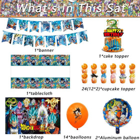 KROCEUS Dragon Ball tablecloth protects surfaces with style