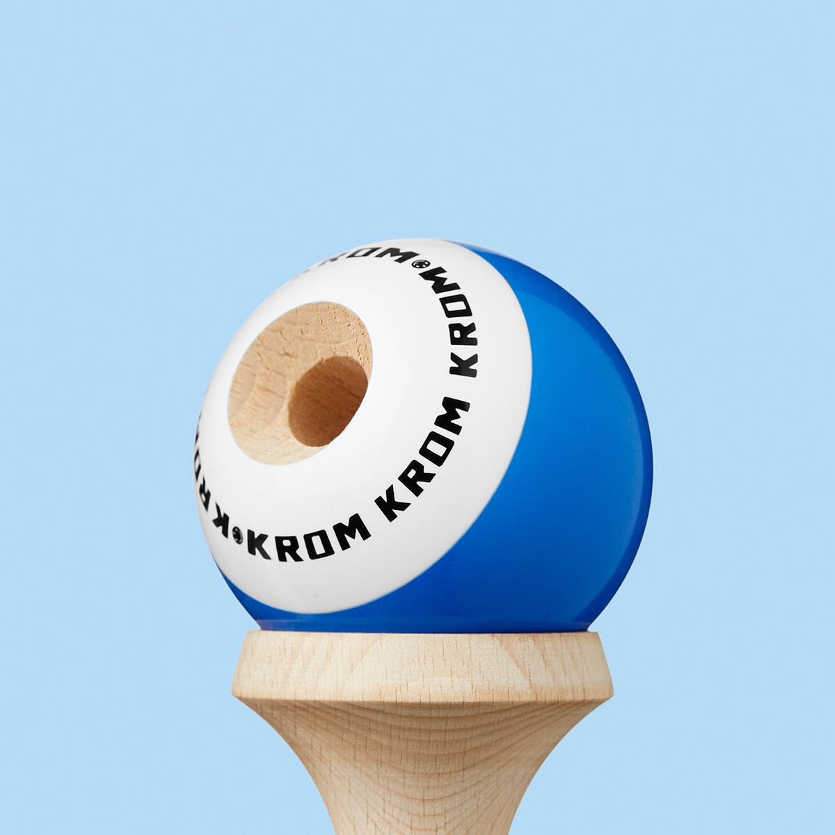 KROM Kendama POP LOL balanced Ken and Tama for precise play.