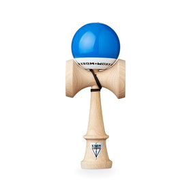 KROM Kendama POP LOL dark blue pack photo highlighting premium build and sturdy cups.