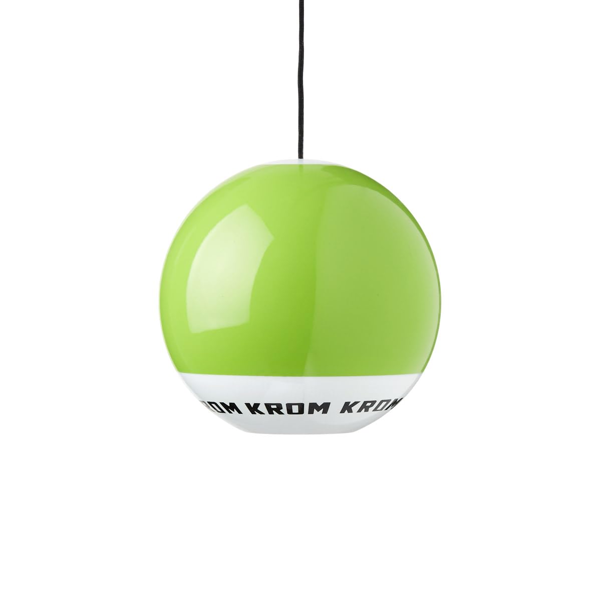 KROM Kendama POP LOL Lime Green sword focus, balanced spins