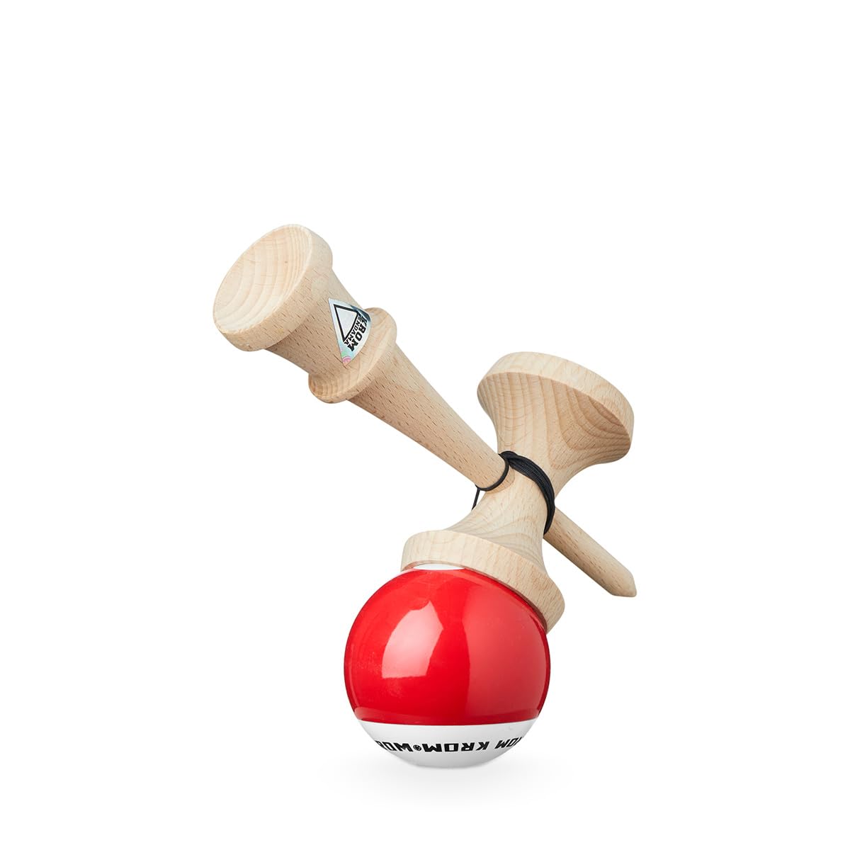 KROM Kendama POP LOL Red suited for indoor and outdoor play