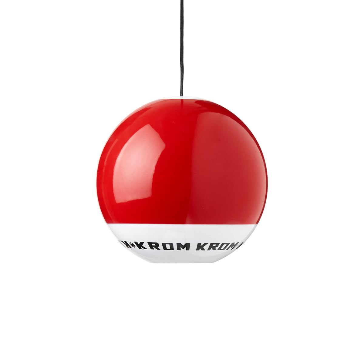 KROM Kendama POP LOL Red sticky paint enhances grip during tricks