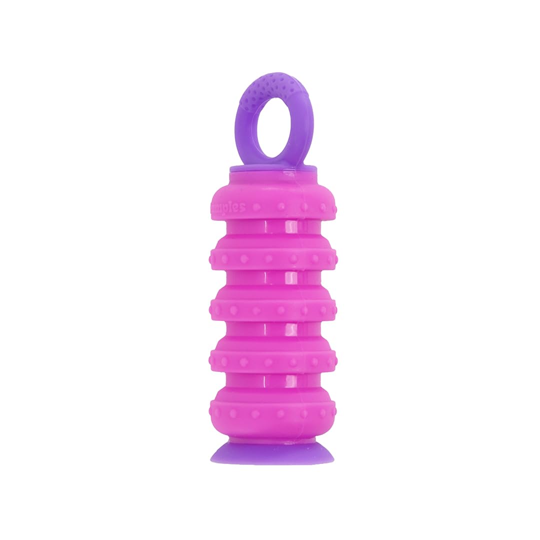 KRUMPLES Fidget Plungy compact-size device fits in palm