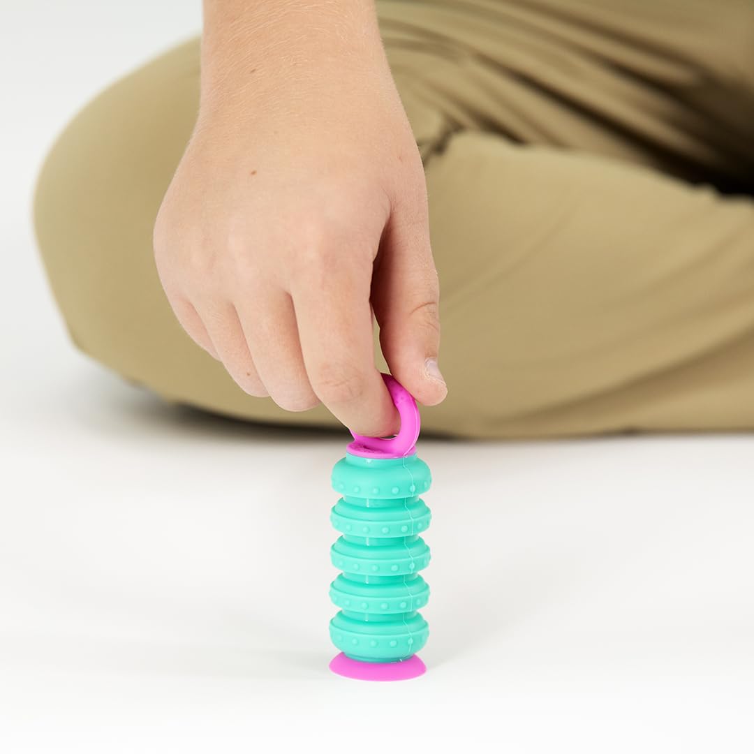 KRUMPLES Fidget Plungy dishwasher-safe for easy cleanup after play