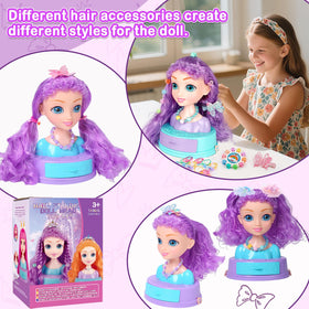 Kryonixty mirror and scissors accessory for precise, kid-safe styling sessions.