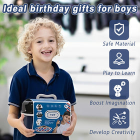 Kryonixty gift-ready barber playset ideal for birthdays and holidays