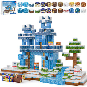 Kryzomat ice-themed magnetic blocks collection spark imagination and winter play