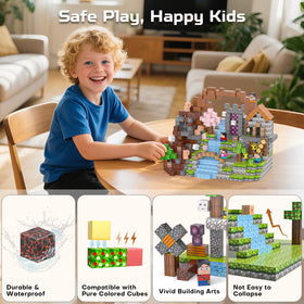 Kryzomat imaginative play treasure hunt image invites adventurous construction.