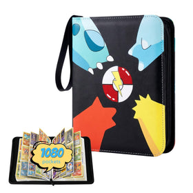 KS SHOP 1080 pockets binder cover keeps cards secure on the go.