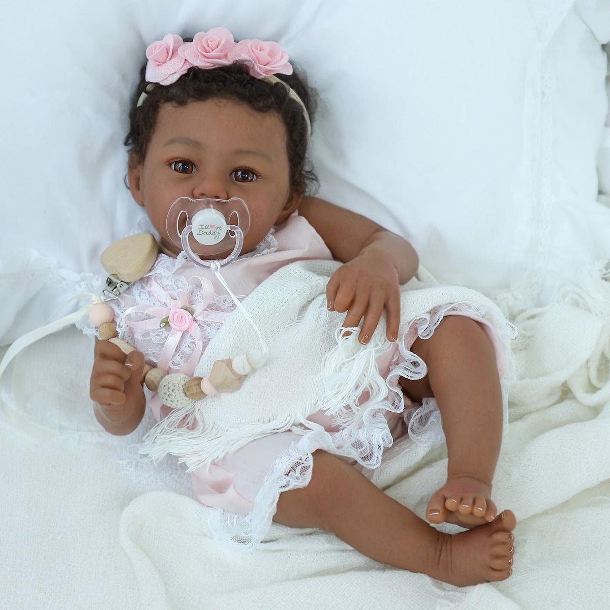 KSBD 18-inch reborn doll with accessories for gifting