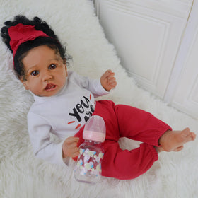 KSBD gift set components: pacifier, bottle, birth certificate and more