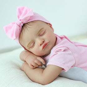 KSBD Rosalie pink bunny-prints onesie enhances cuteness and easy daily outfits