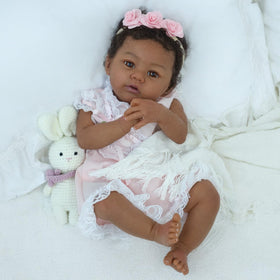 KSBD soft cloth body with vinyl limbs for cuddling realism