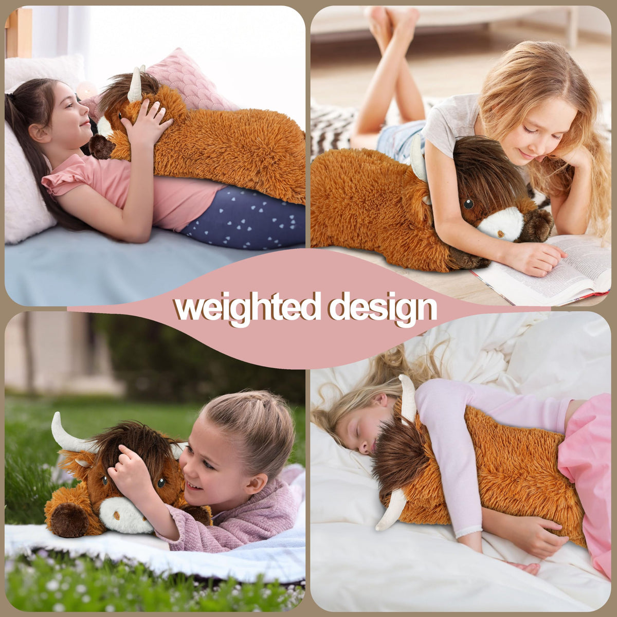 Ksidzas Highland Cow gift for kids, teens, or cow lovers.