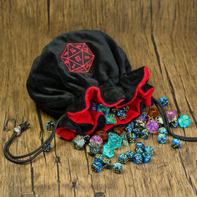 KSNDie D20 logo bag is stylish and practical for game nights