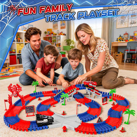 Kssvzz Spider Track Bridge accessory enables elevated routes for dynamic racing.