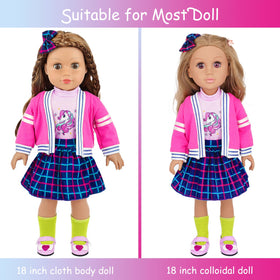 K.T. Fancy plaid skirt and socks detail for realistic outfit styling.