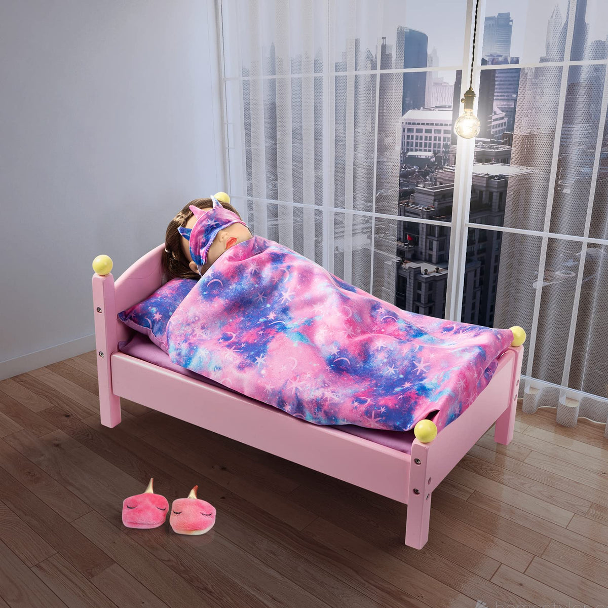 K.T. Fancy doll pajamas for stylish, comfortable dressing.
