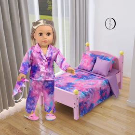 K.T. Fancy doll pillow set for dreamy accents.
