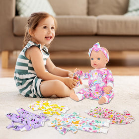 K.T. Fancy gift-ready doll clothes packaging for kids