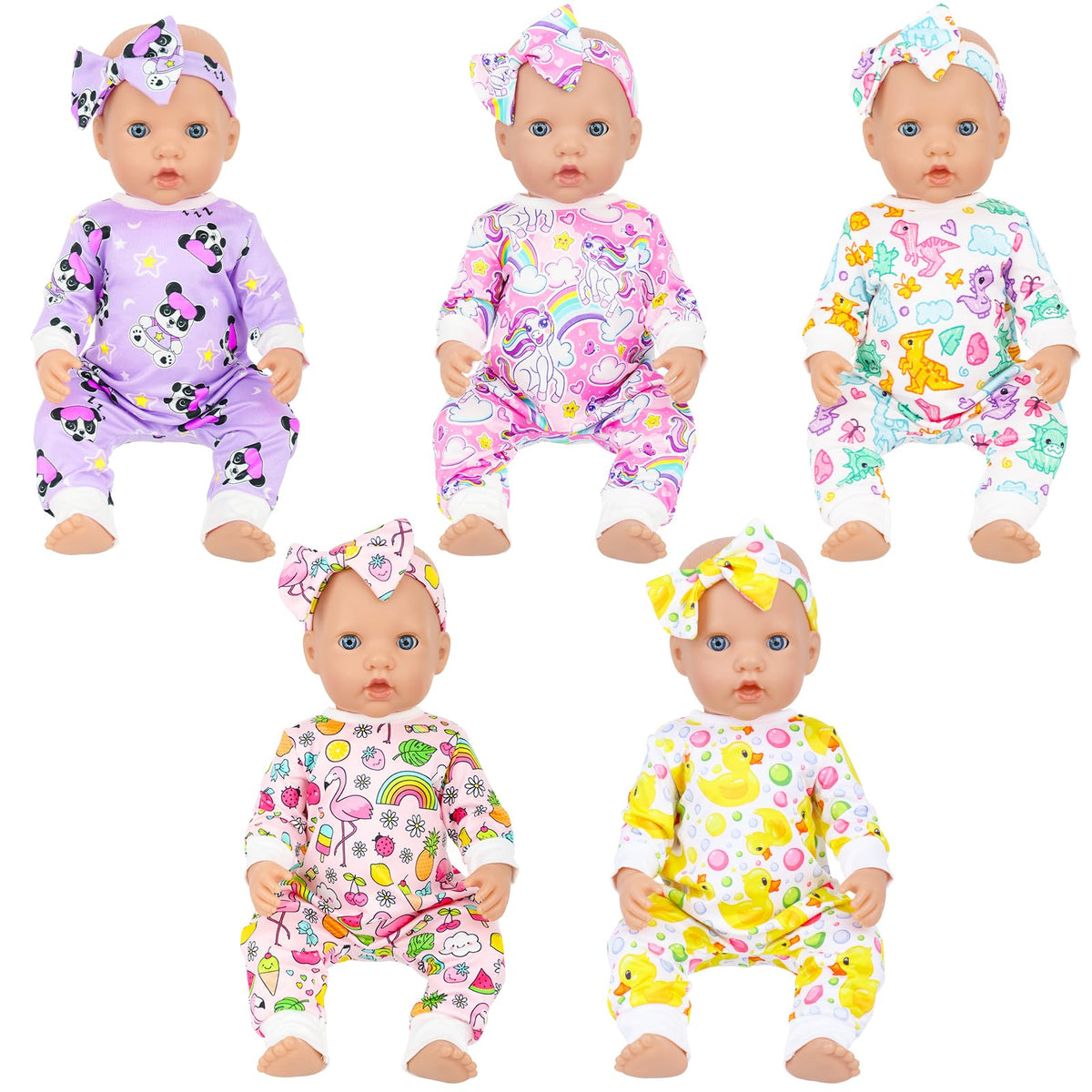K.T. Fancy size compatibility guide for 14-18 inch dolls