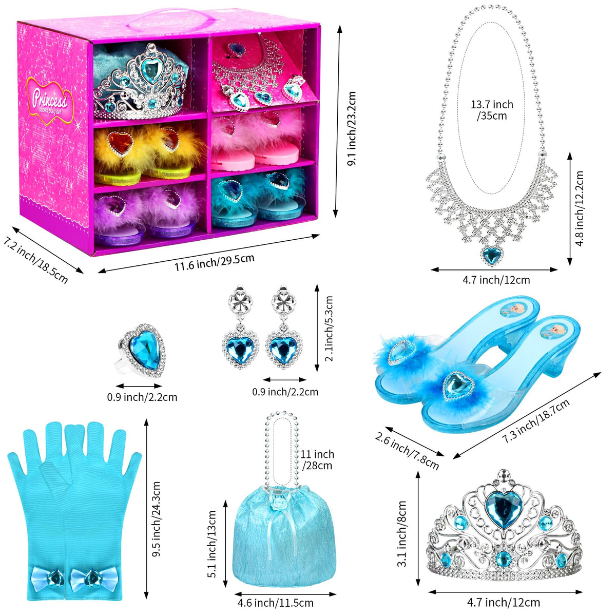 Kuaima Princess dress-up crown for storytime and royal pretend play.