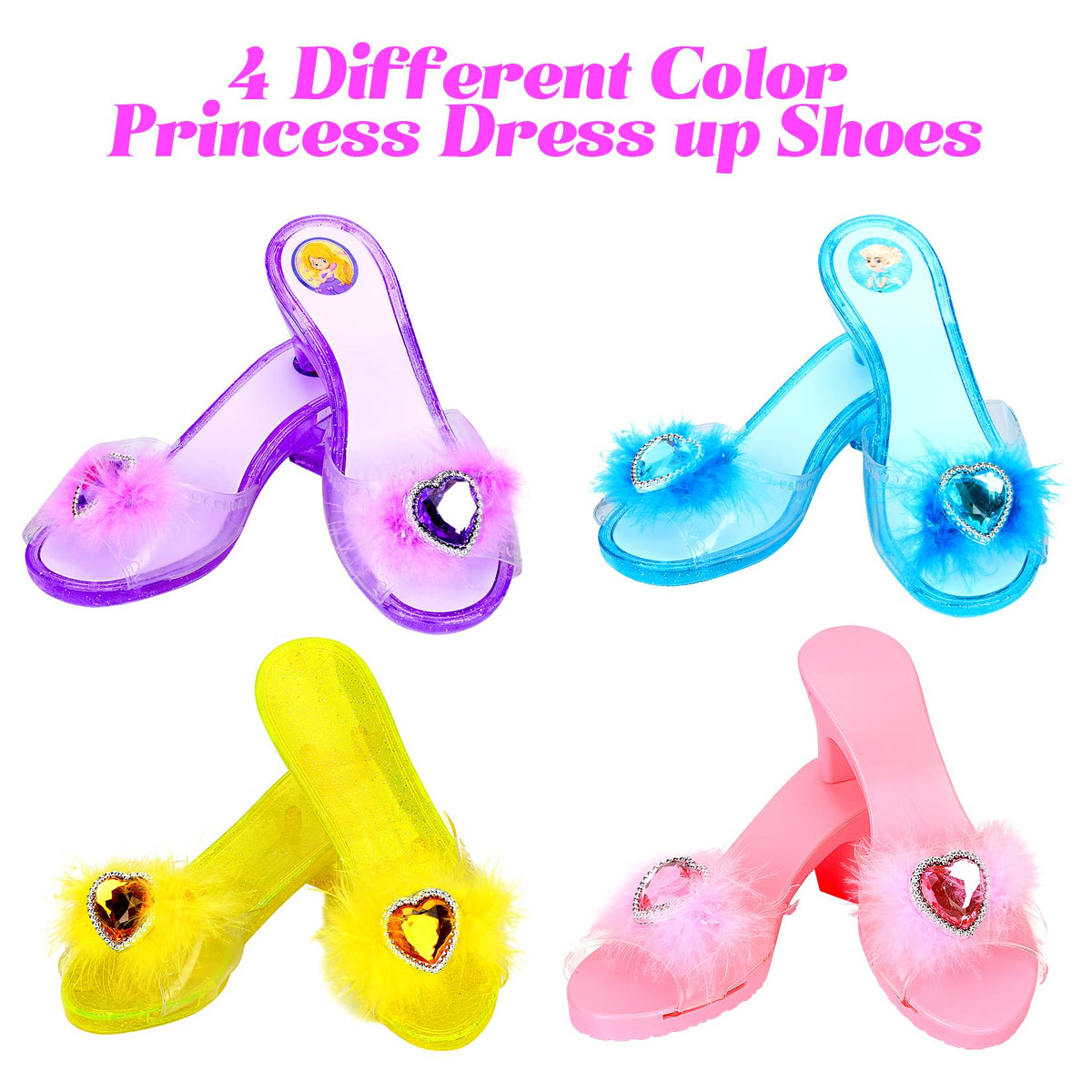 Kuaima Princess earrings add sparkle to magical dress-up stories.