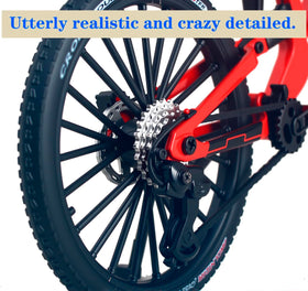 Kuasting desk decoration mountain bike model adds charm to any workspace