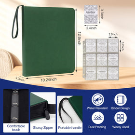 KuBeiBear cardbinder nine-pocket sleeves keep collections neatly organized