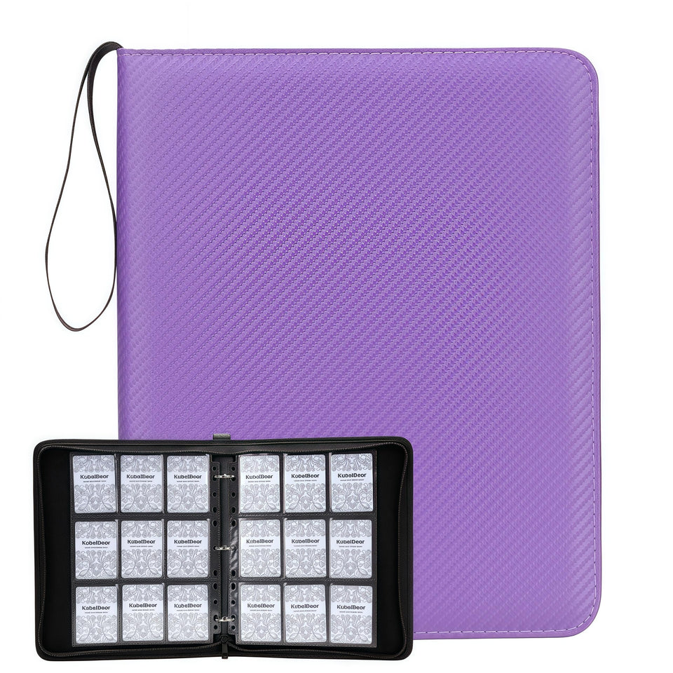 KuBeiBear Card Binder with 720 capacity keeps your MTG, sports, and collectible cards organized and protected.