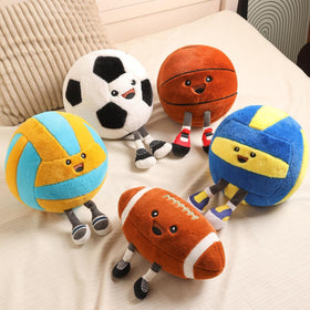 KUCCO-PILLOW basketball-themed decor accent for sofas and bedrooms