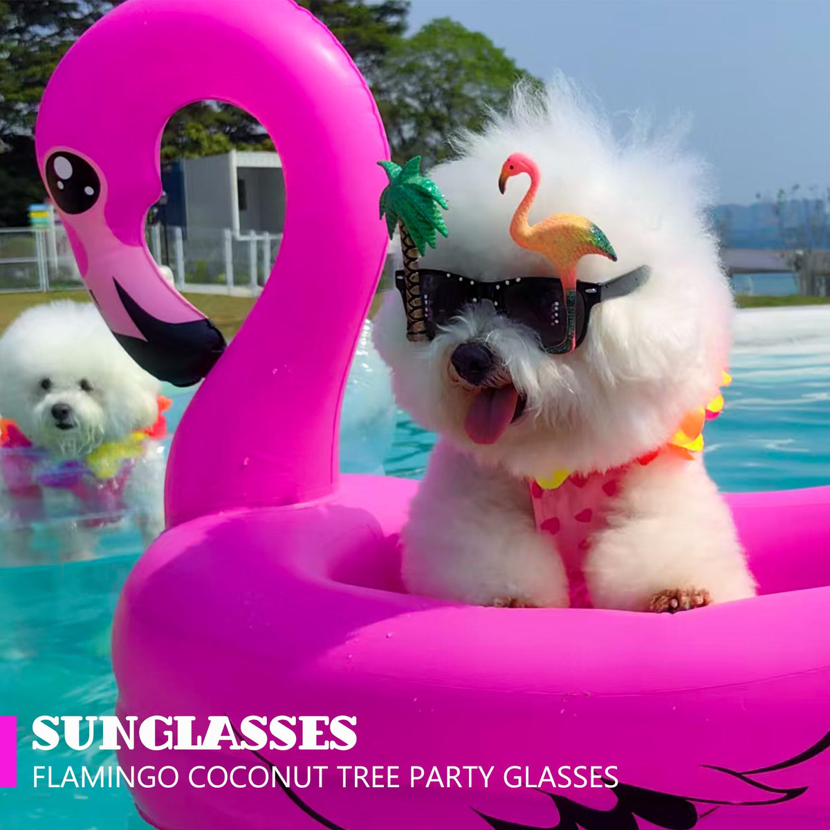 KUCDBUN flamingo drink float keeps beverages afloat during pool parties.