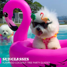 KUCDBUN flamingo drink float keeps beverages afloat during pool parties.