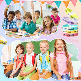 KUCLIN wristbands in a classroom setting, suitable for awards