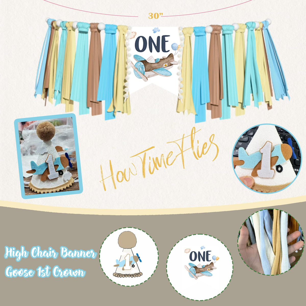 Kudapity cake topper keeps the cake centerpiece simple and adorable