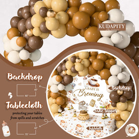 Kudapity balloons bundle ties the decor together for easy setup