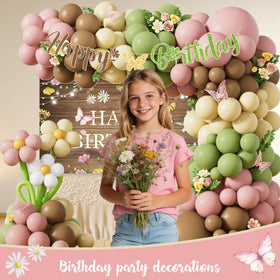 Kudapity daisy foil balloons brightening florals and photos